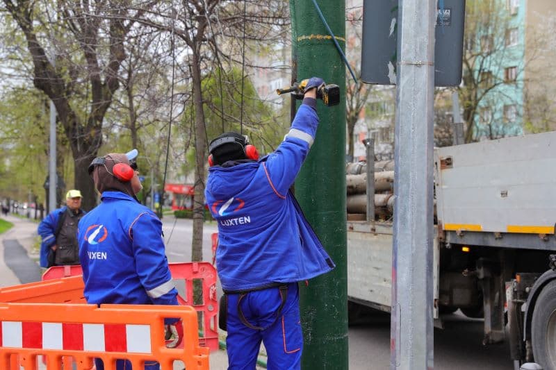 Lucrări de modernizare a iluminatului public în Constanța Lucrări de modernizare a iluminatului public în Constanța