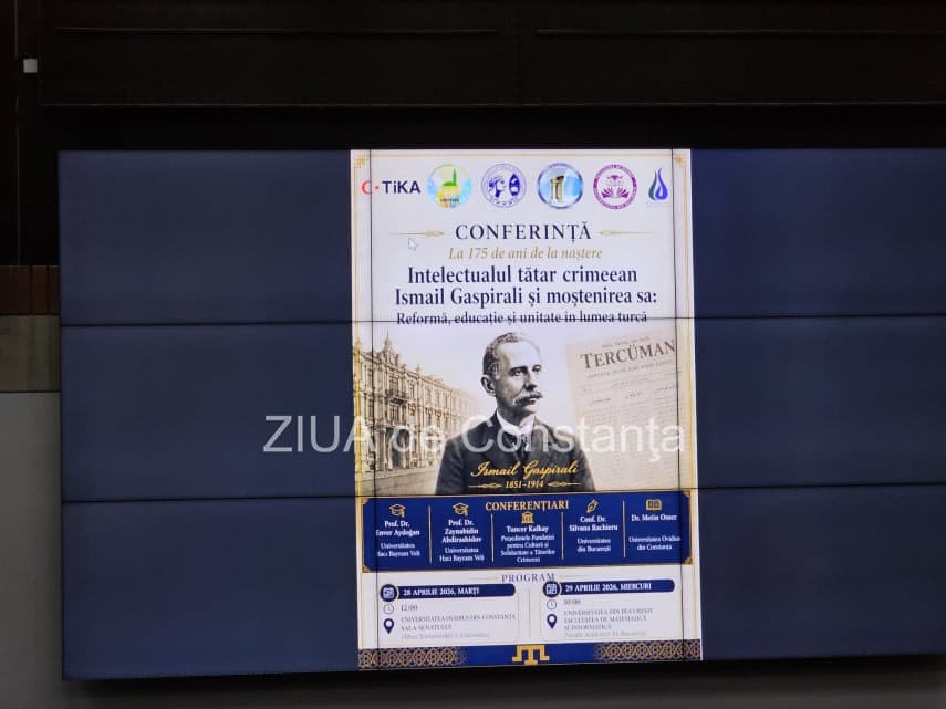Sala de conferințe a Universității Ovidius din Constanța, eveniment comemorativ Sala de conferințe a Universității Ovidius din Constanța, eveniment comemorativ